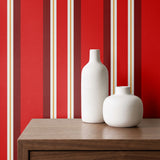 Offset Stripes, Firecracker Wallpaper