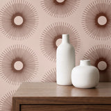 Retro Sunburst, Petal Wallpaper