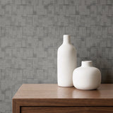 Interlock, Gray Wallpaper