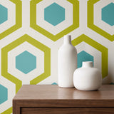 Hexacore, Chartreuse Wallpaper