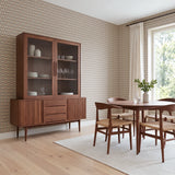 Geometric Martini Mod, Cherry Wallpaper