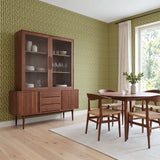 Atomic Stack, Olive Wallpaper