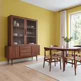 Atomic Stack, Mustard Wallpaper