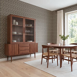 Atomic Stack, Ivory Wallpaper