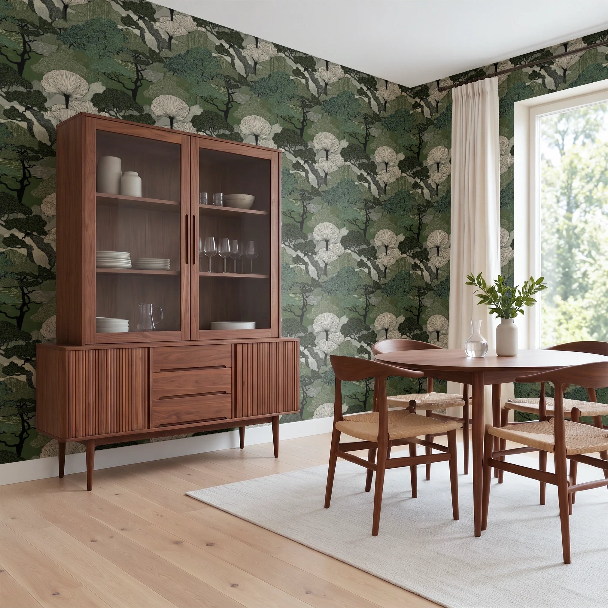 Twilight Grove, Moss Wallpaper
