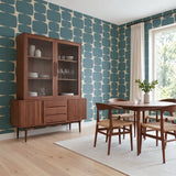 Atomic Bricks, Slate Wallpaper