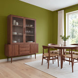 Interlock, Olive Wallpaper