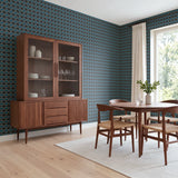 Mod Waves, Pacific Heights Wallpaper
