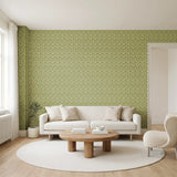 Atomic Stack, Olive Wallpaper