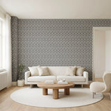 Atomic Stack, Ivory Wallpaper