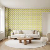 Square Mod, Chartreuse Wallpaper