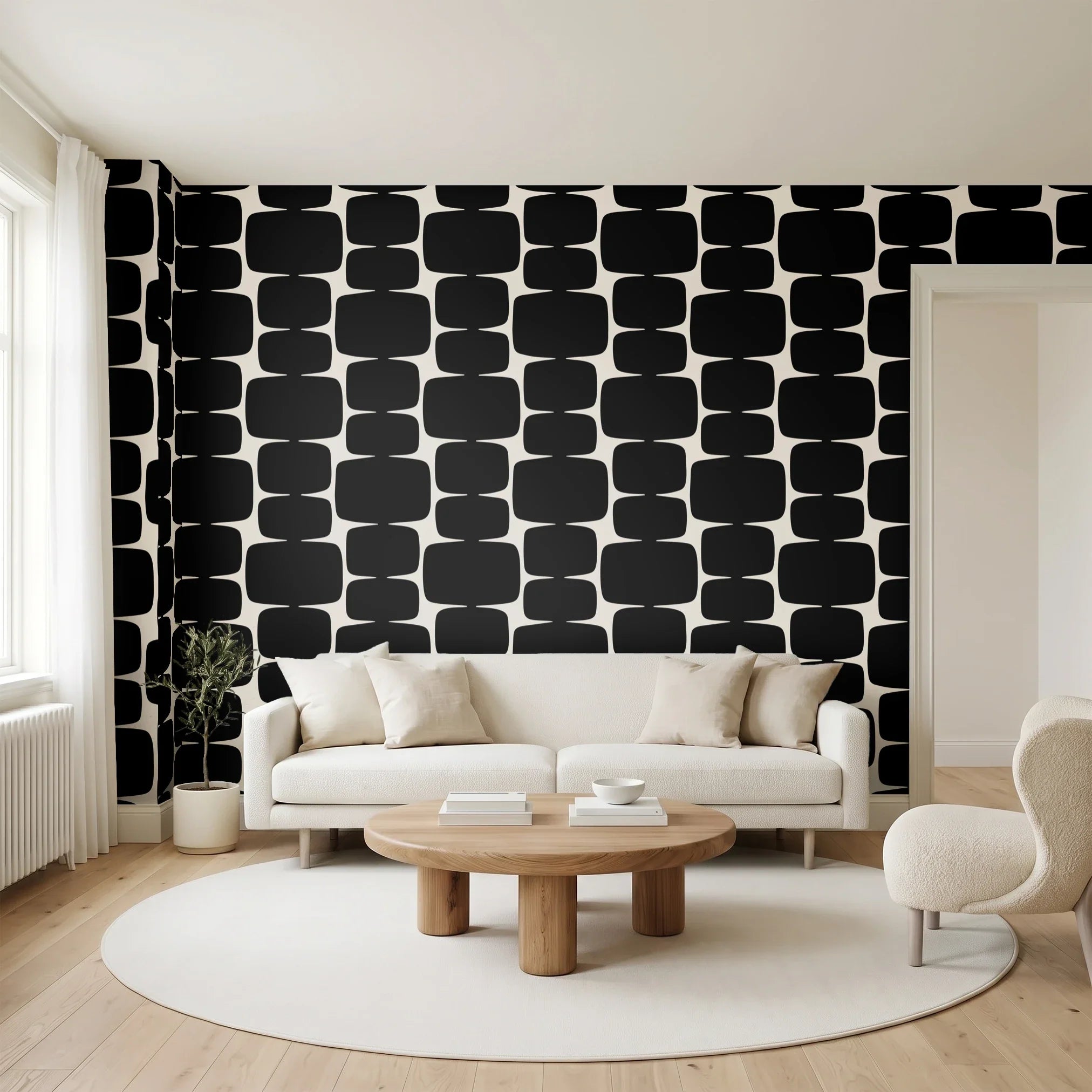 Atomic Bricks, Onyx Wallpaper