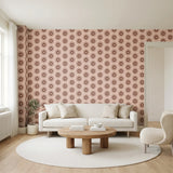 Retro Sunburst, Petal Wallpaper