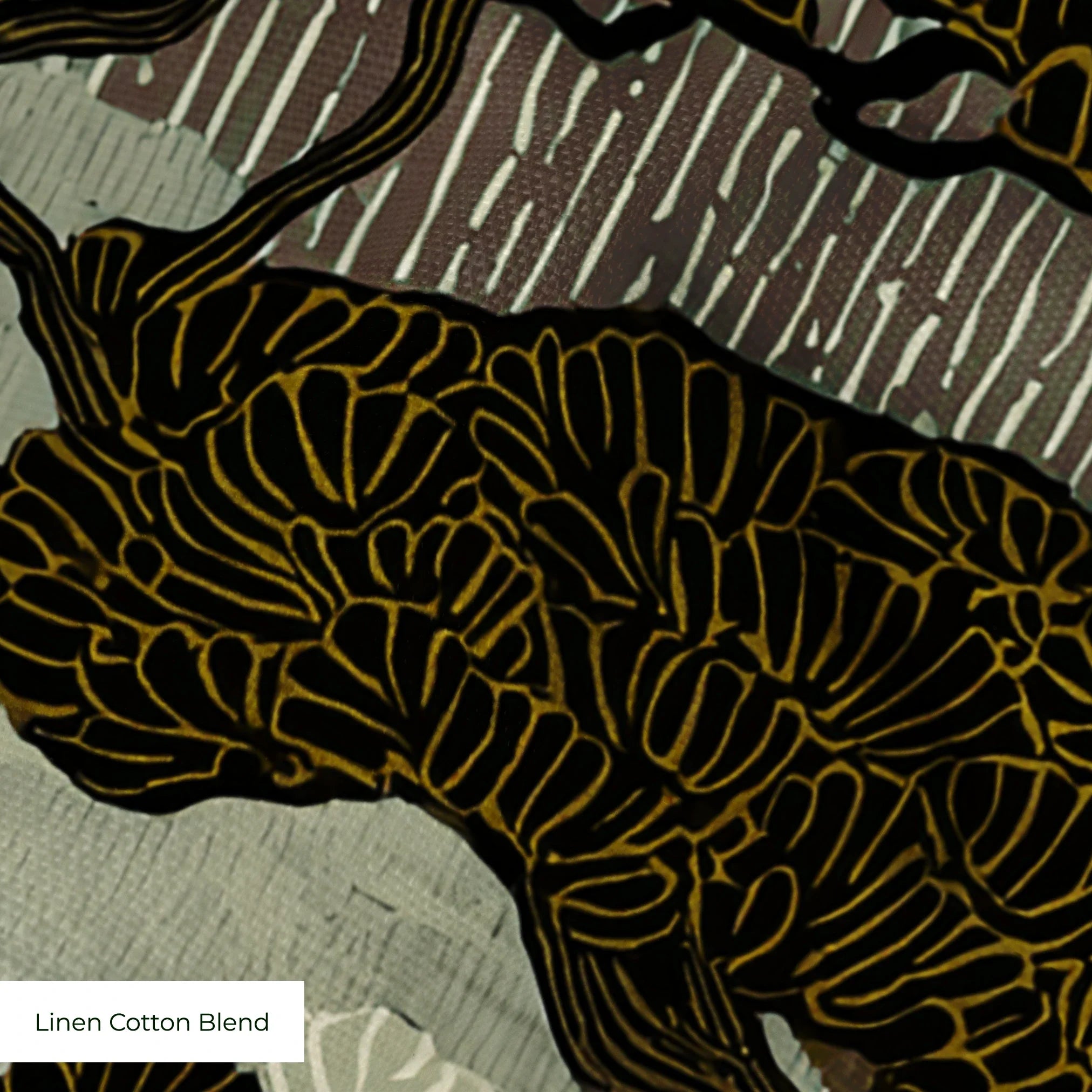 Twilight Grove, Olive Fabric