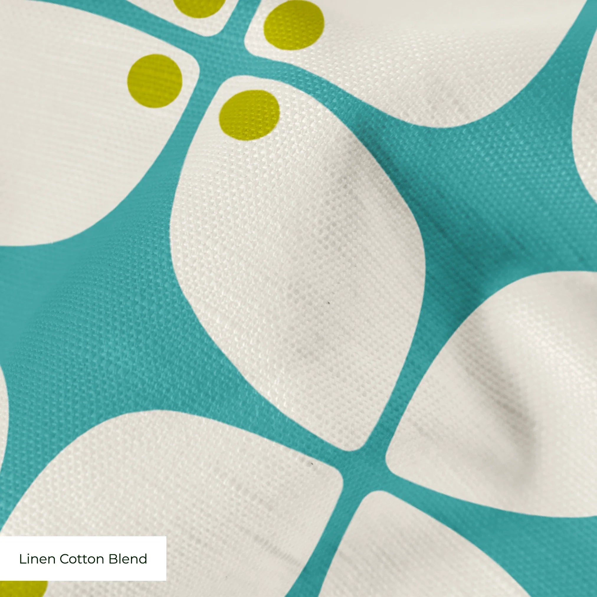 Square Mod, Teal Fabric