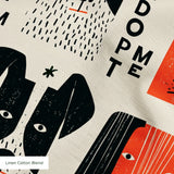 Adopt Me Mid Mod Dog, Persimmon Fabric