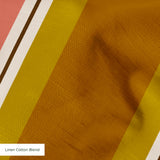 Offset Stripes, Mustard Fabric