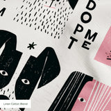 Adopt Me Mid Mod Dog, Petal Fabric