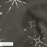 Retro Starburst, Oyster Fabric