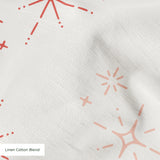 Retro Starburst, Petal Fabric