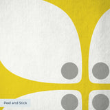 Square Mod, Yellow Wallpaper