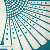 Egret of Joy, Teal Wallpaper