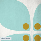Square Mod, Robins Egg Wallpaper
