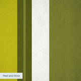 Offset Stripes, Avocado Wallpaper