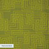 Interlock, Olive Wallpaper