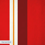 Offset Stripes, Firecracker Wallpaper