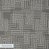 Interlock, Gray Wallpaper