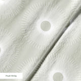 Retro Sunburst in Taupe — retro sunburst print, in warm taupe and sand with a pale center