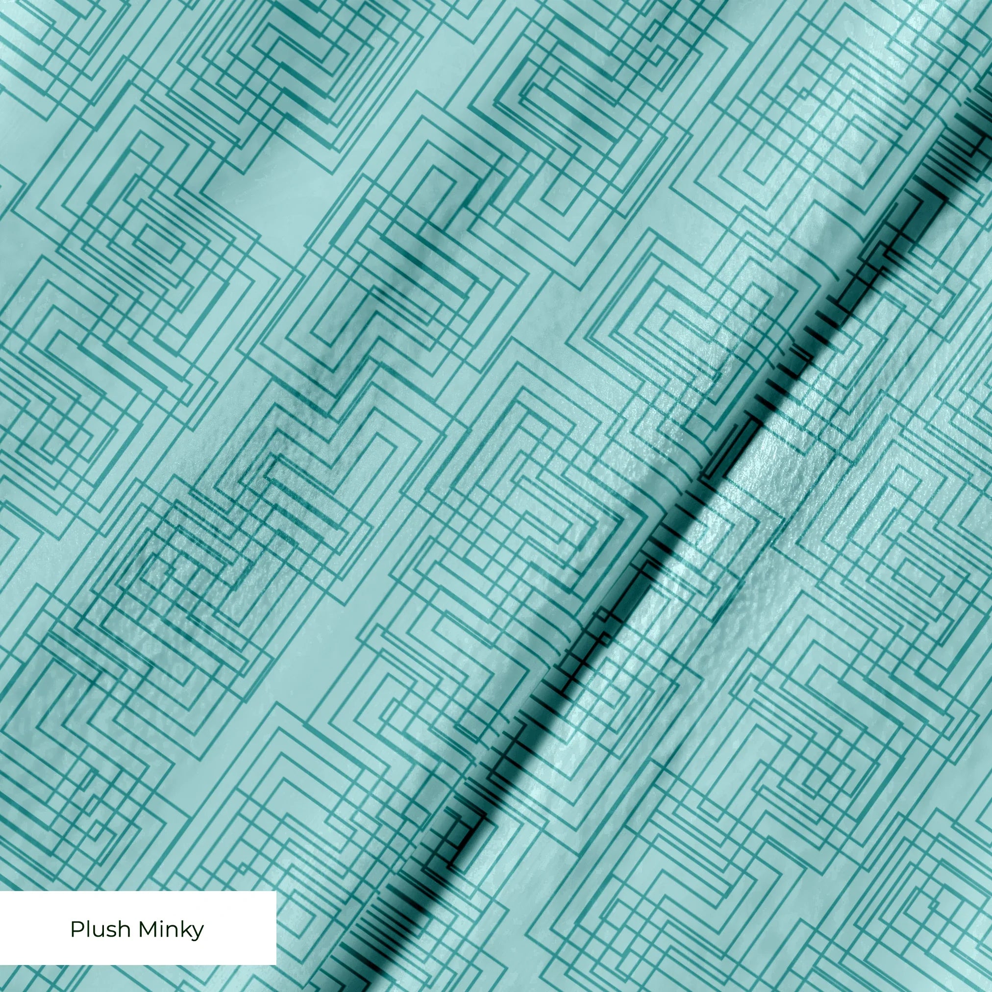 Interlock, Lagoon Fabric