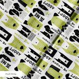 Adopt Me Mid Mod Dog, Avocado, Small Fabric