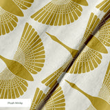 Egret of Joy in Oro — egret of joy print, in warm antique gold on bone