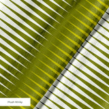 Parallax in Avocado — parallax print, in chartreuse and olive shading to cream
