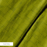 Interlock in Olive — interlock print, in deep tonal olive green
