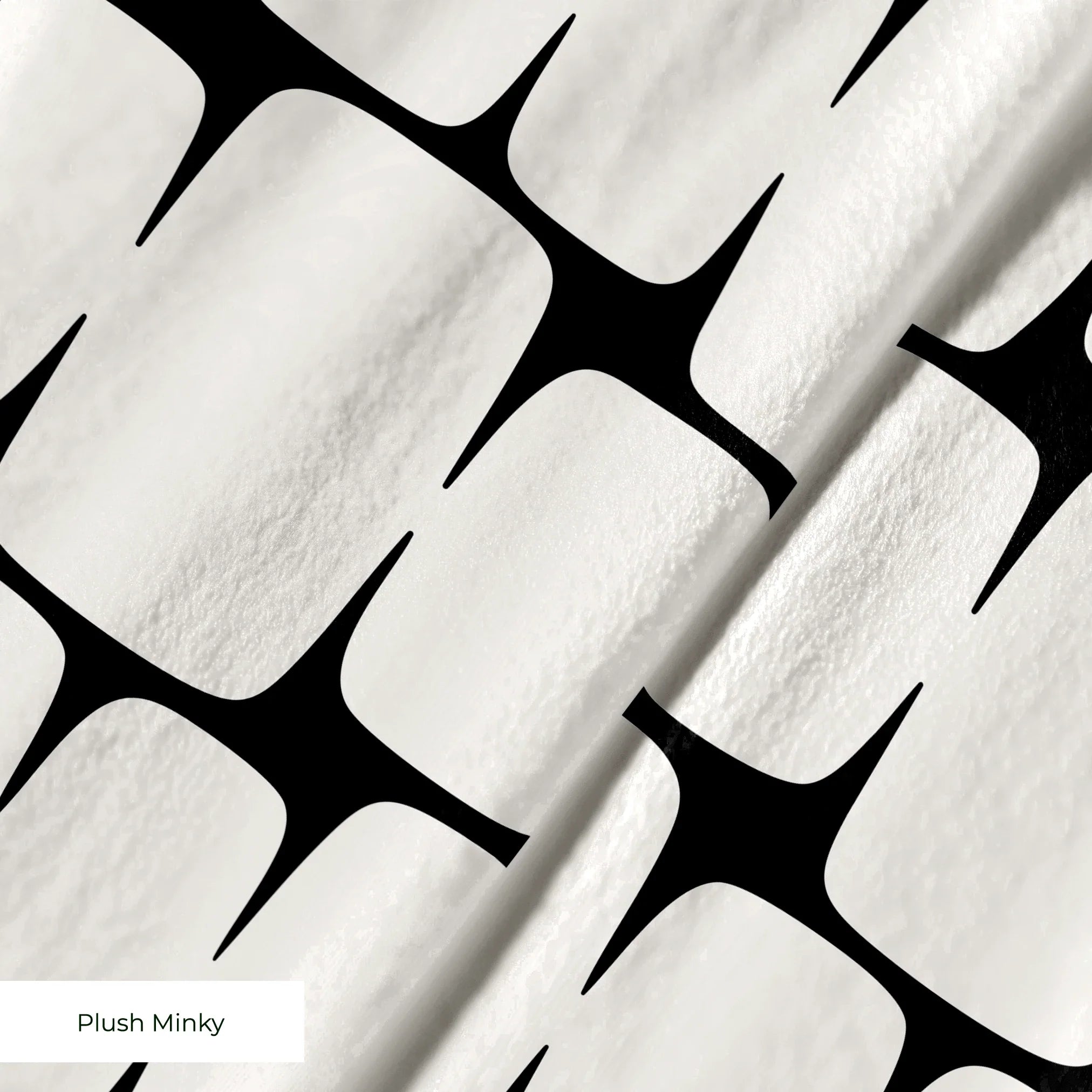 Atomic Bricks in Ivory — atomic bricks print, in warm ivory and bone outlined in charcoal