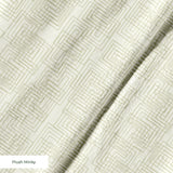 Interlock in Ivory — interlock print, in warm tonal ivory and cream