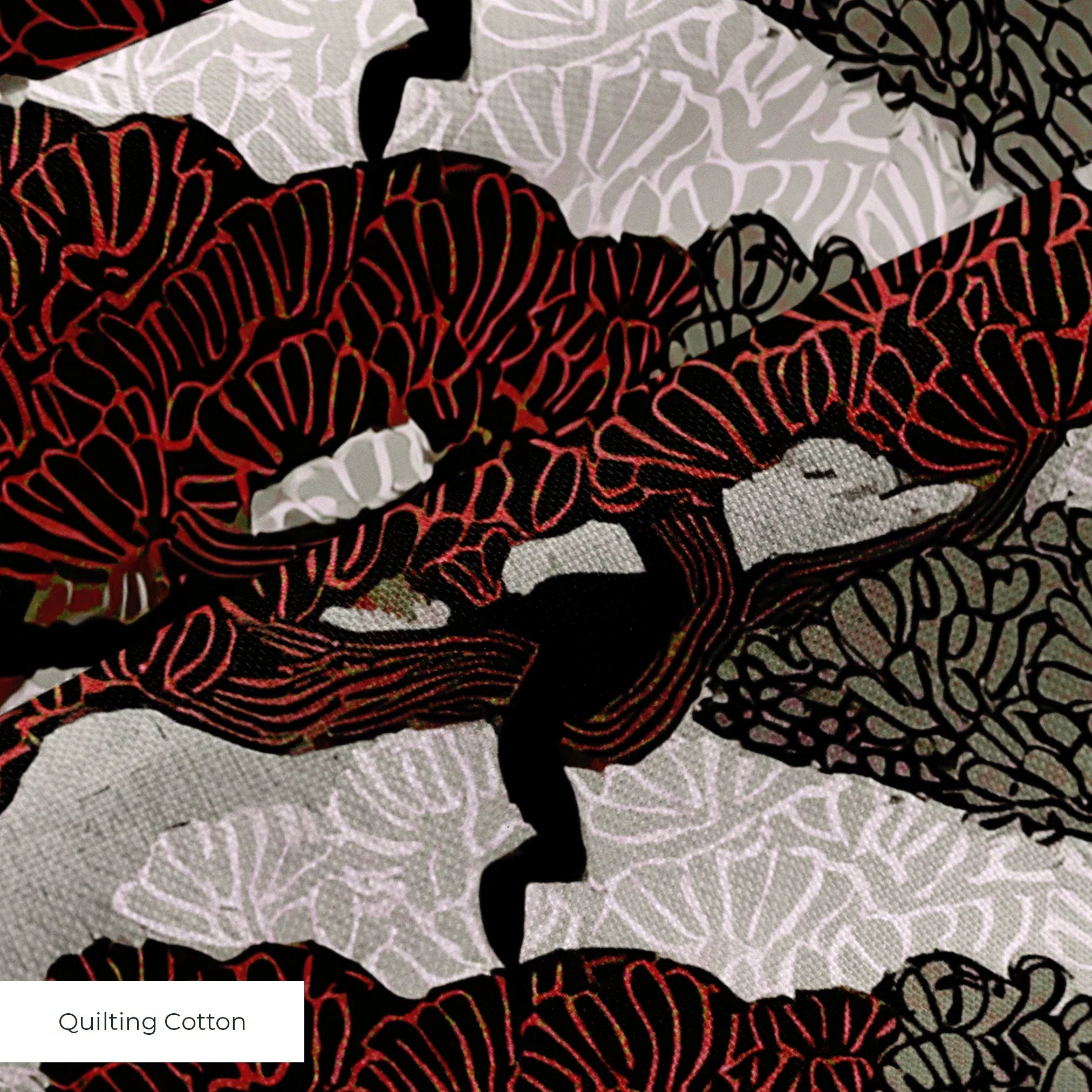 Twilight Grove in Rust — twilight grove print, in rust and warm brown under a dusty rose sky