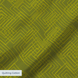Interlock, Olive Fabric