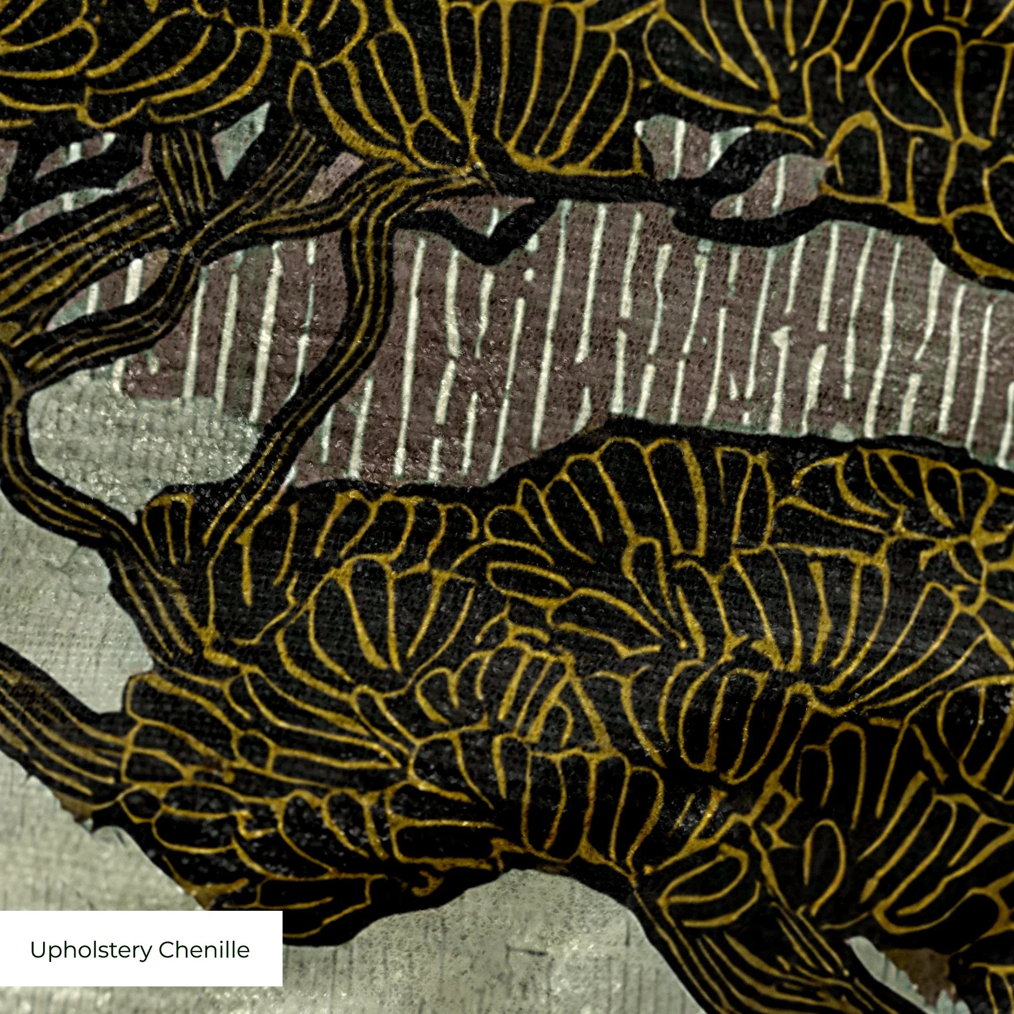 Twilight Grove, Olive Fabric