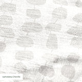 Atomic Stack in Marshmellow — atomic stack print, in white forms on the palest marshmallow grey, tonal and quiet