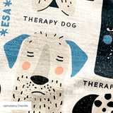 Good Dogs Club, Slate Fabric