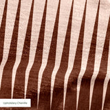 Parallax in Amalfi — parallax print, in copper and chocolate brown shading to cream
