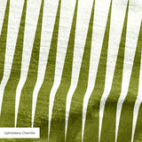 Parallax in Avocado — parallax print, in chartreuse and olive shading to cream