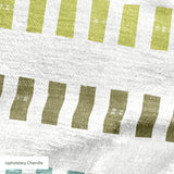 Measured Lines in Cooling Trend — measured lines print, moving through olive, teal, deep navy and pale ice blue