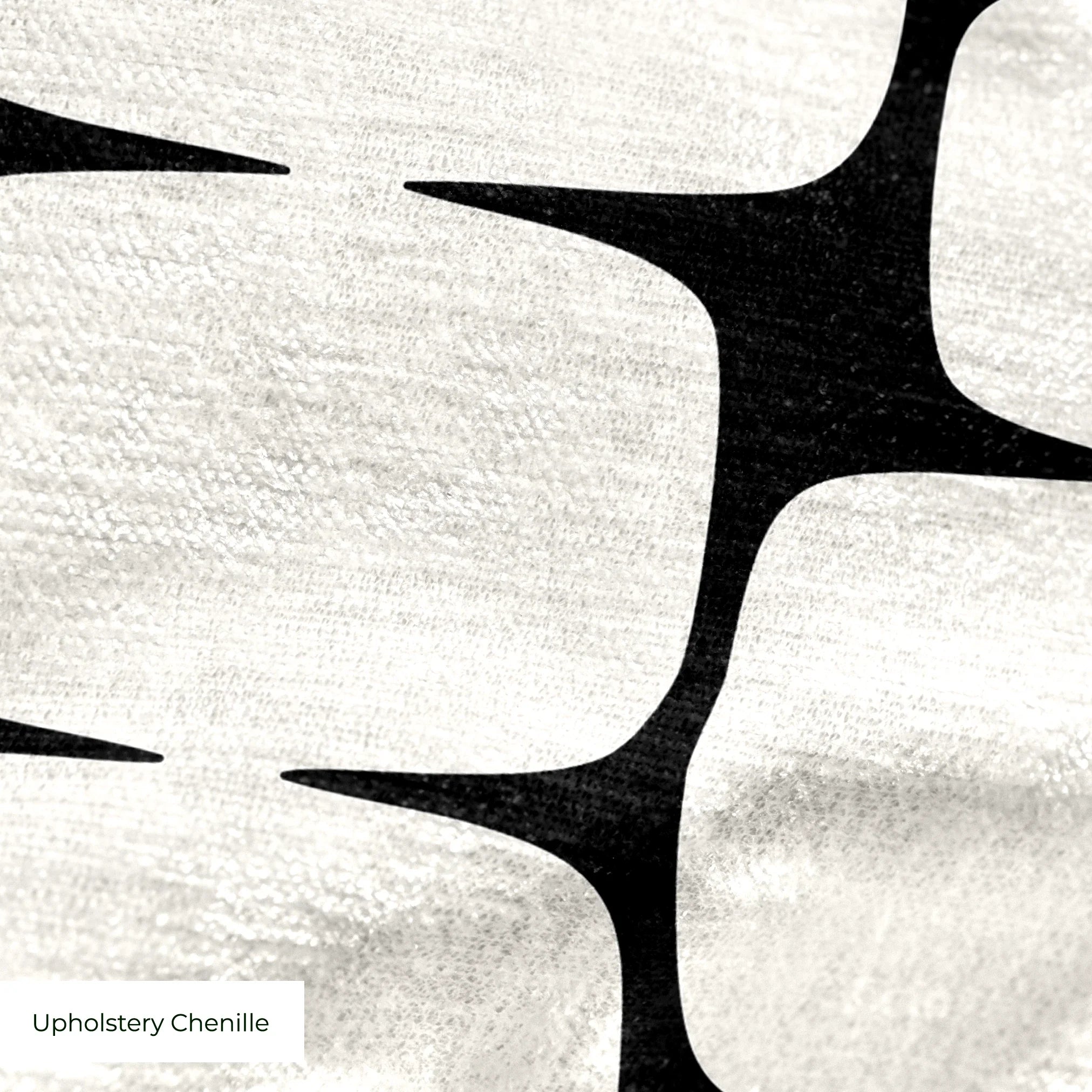 Atomic Bricks in Ivory — atomic bricks print, in warm ivory and bone outlined in charcoal
