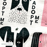 Adopt Me Mid Mod Dog, Petal Fabric