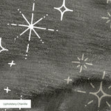 Retro Starburst, Oyster Fabric